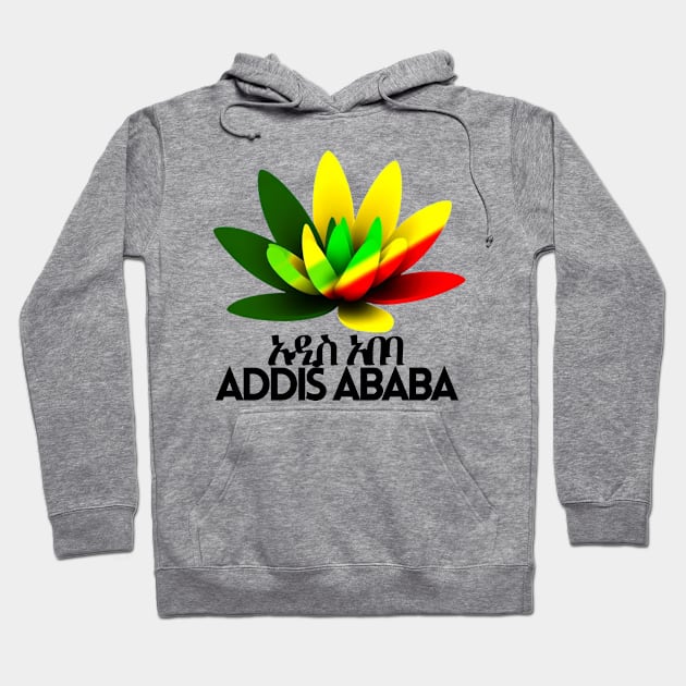 Addis Ababa Hoodie by Amharic Avenue